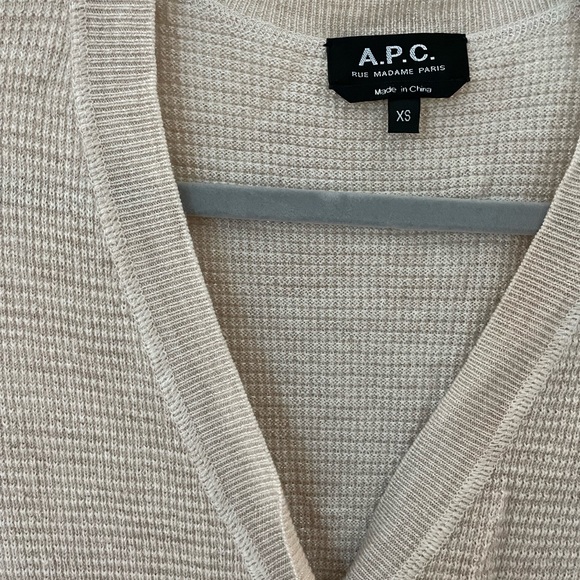 A.P.C. Beige Cathy Cardigan - Picture 4 of 5